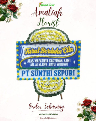 Papan Bunga Duka di Gandu