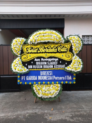 Papan Bunga Duka di Gandu